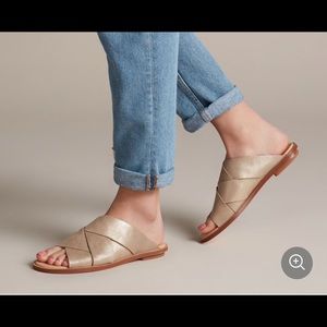 Clarks slip-on sandals